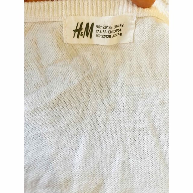 H&M(エイチアンドエム)のカーディガン キッズ/ベビー/マタニティのキッズ服女の子用(90cm~)(カーディガン)の商品写真