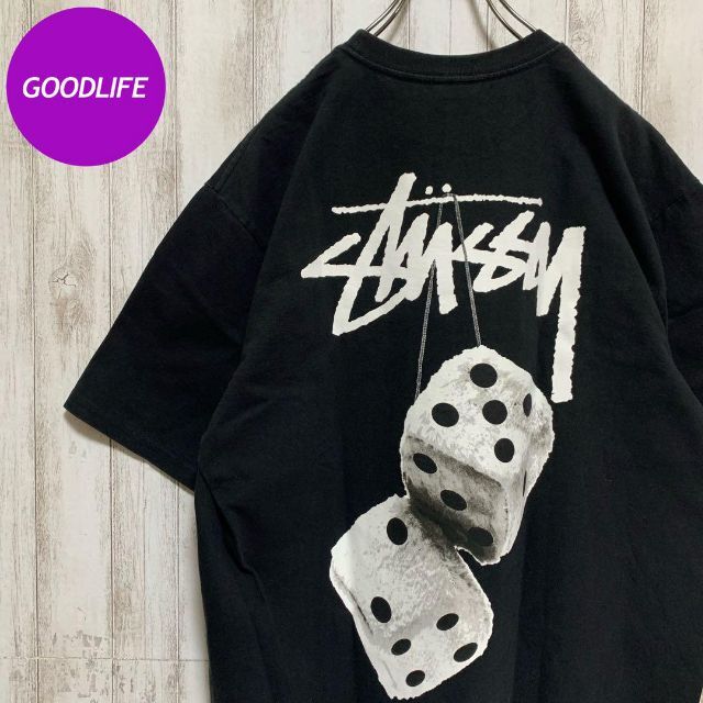 新品未使用】stussy ステューシー ダイス Tシャツ ブラック L