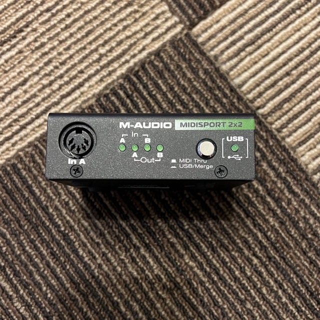 M-Audio MIDISPORT2x2  楽器のDTM/DAW(その他)の商品写真