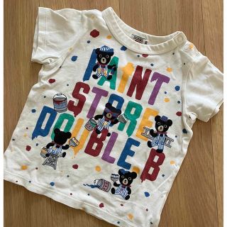 ダブルビー(DOUBLE.B)のMIKIHOUSE DOUBLE_B  ミキハウス　ダブルＢTshirt90(Tシャツ/カットソー)