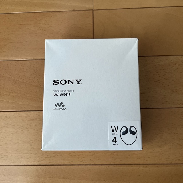 防水【新品・未使用】SONY ウォークマン Wシリーズ NW-WS413(B)