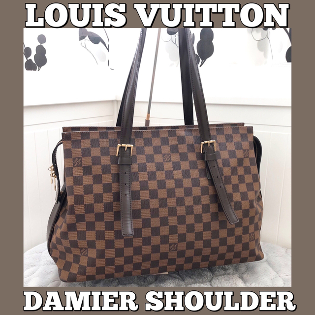 LOUIS VUITTON(ルイヴィトン)の★ルイヴィトン★チェルシー/ショルダーバッグ/トート/ダミエ/ハンドバッグ レディースのバッグ(ショルダーバッグ)の商品写真