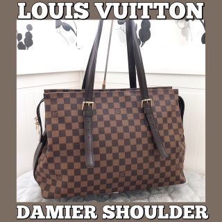 ルイヴィトン(LOUIS VUITTON)の★ルイヴィトン★チェルシー/ショルダーバッグ/トート/ダミエ/ハンドバッグ(ショルダーバッグ)