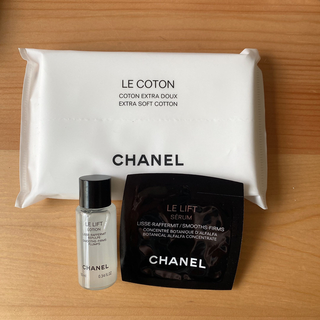 CHANEL(シャネル)のCHANEL　ル リフト ローション&セラム&コットン　サンプル コスメ/美容のキット/セット(サンプル/トライアルキット)の商品写真