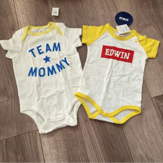 エドウィン(EDWIN)の早いもの勝ち！ ロンパース2枚セット(ロンパース)