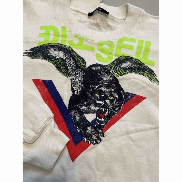 DIESEL(ディーゼル)の今だけお値下げ 春服 DIESEL バッグ開きデザイントップス レディースのトップス(トレーナー/スウェット)の商品写真