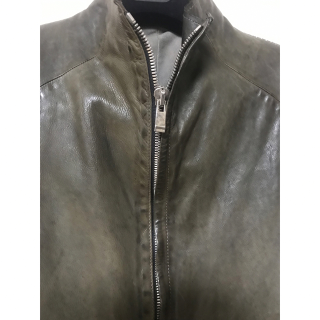 最初の ISAMUKATAYAMA カーフレザー ライダースジャケット レザー