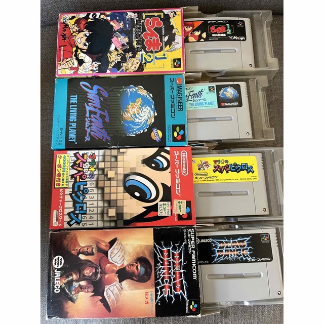 スーパーファミコン - SFCスーパーファミコンソフト 外箱付き10 スーパーファミコン - SFCスーパーファミコンソフト 外箱付き10