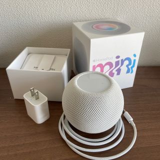 アップル(Apple)のAPPLE HomePod mini/ホワイト　(スピーカー)