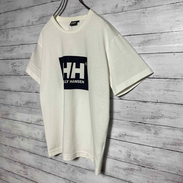 HELLY HANSEN - ヘリーハンセン プリントボックスロゴ ホワイト Tシャツの通販 by 古着屋レガロ@フォロー割|ヘリーハンセンならラクマ