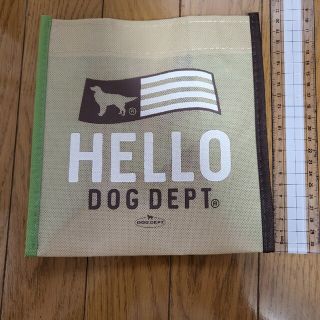 ドッグデプト(DOG DEPT)のドッグデプト　　ノベルティー　お散歩バッグ(犬)