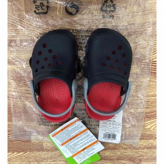 クロックス(crocs)のクロックス　サンダル　14センチ (サンダル)