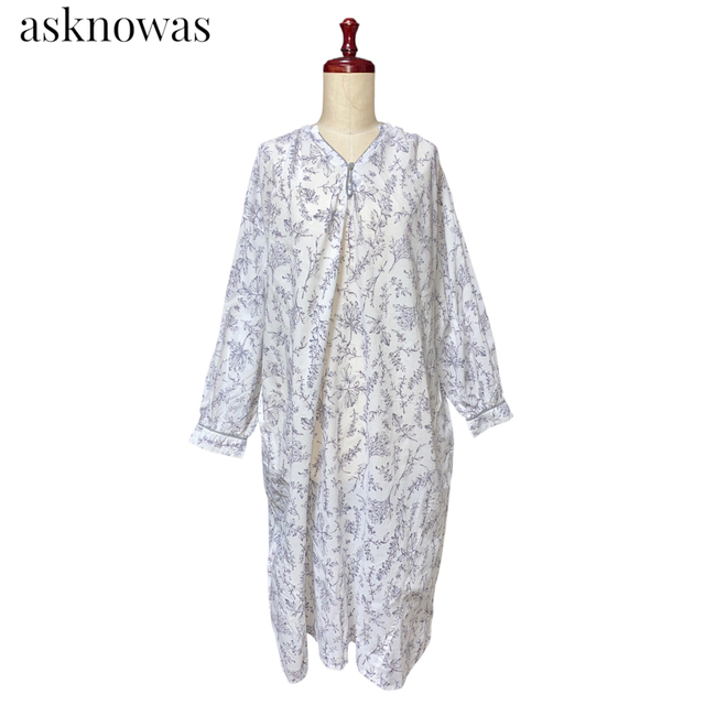 AS KNOW AS(アズノウアズ)の【asknowas】シャツワンピース　アズノウアズ レディースのワンピース(ロングワンピース/マキシワンピース)の商品写真