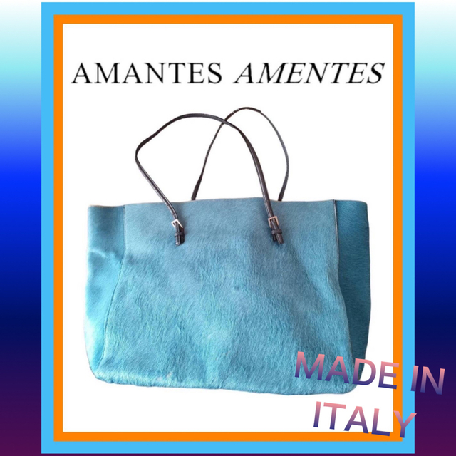 ルカリ AMANTES アマンテスアメンテス ハラコレザートートバッグ AMENTES カテゴリー