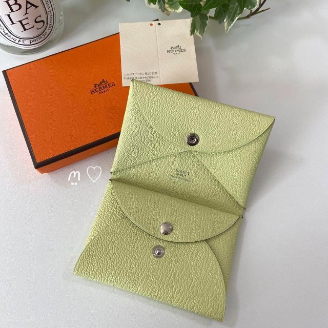ランキング2022 Hermes - HERMES エルメス カルヴィデュオ ミニ財布