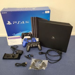 SONY PlayStation4 Pro 本体  CUH-7000BB01(家庭用ゲーム機本体)