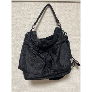 ハイク(HYKE)のPORTER×HYKE　2WAY TOOL BAG/L ブラック(ショルダーバッグ)