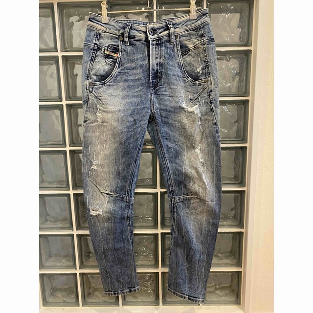 ジョグデニムDIESEL CHEMICAL WASH CRASH JOGG JEANS 23