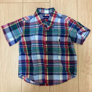 ラルフローレン(Ralph Lauren)のラルフローレン　チェックシャツ　90(Tシャツ/カットソー)