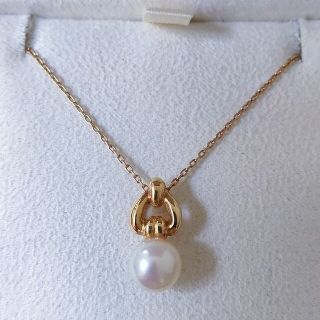 タサキ(TASAKI)の田崎真珠 TASAKI パール アコヤ真珠 ネックレス K18YG 3.5g(ネックレス)