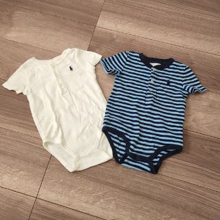 ポロラルフローレン(POLO RALPH LAUREN)の早いもの勝ち！ Polo Ralph Lauren2枚セット  ロンパース(ロンパース)