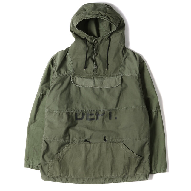 メンズGALLERY DEPT. ギャラリーデプト ジャケット ヴィンテージリメイク ミリタリー ライリー アノラックジャケット Riley Anorak Jacket オリーブ S アウター ブルゾン コート【メンズ】