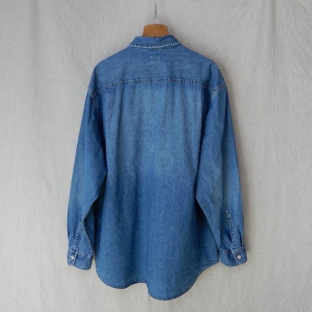 GAP(ギャップ)のGAP INDIGO DENIM SHIRTS L SHIRT23008 メンズのトップス(シャツ)の商品写真