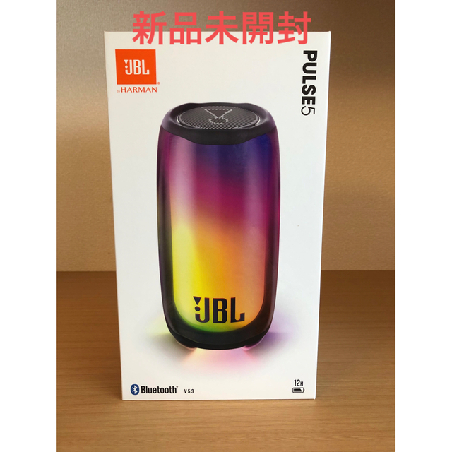 【新品未開封】JBL PULSE5 BLACK Bluetoothスピーカー