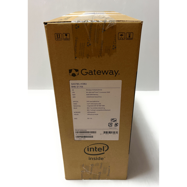 新品】Gateway 省スペース デスクトップパソコンSX3785-H38U www