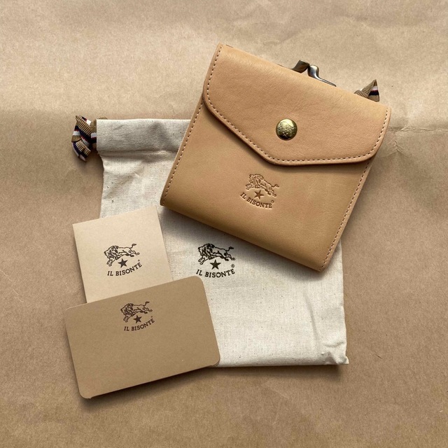 SALE高品質】 IL BISONTE - 二つ折り財布 折り財布 ミニ財布