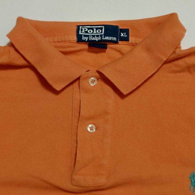 POLO RALPH LAUREN(ポロラルフローレン)のラルフローレン/RalphLauren/XL/オレンジポロシャツ メンズのトップス(ポロシャツ)の商品写真