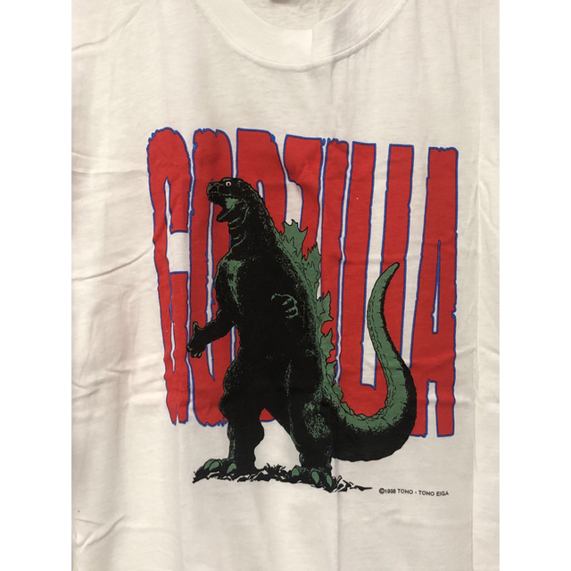 【希少 激レア】東宝大怪獣キャラクターTシャツ　ゴジラ　1998年　バンプレスト