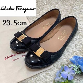 美品！Salvatore Ferragamo フェラガモ フラット　パンプス