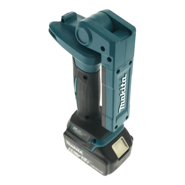 ☆中古品☆makita マキタ 14.4V 18V 充電式ワークライト ML816 照明 夜間作業 倉庫作業 純正バッテリー1個BL1860B (6.0Ah) 67602
