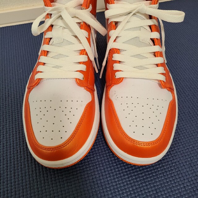 Jordan Brand（NIKE）(ジョーダン)の26.5cm NIKE AIR JORDAN MID ORANGE/WHITE メンズの靴/シューズ(スニーカー)の商品写真