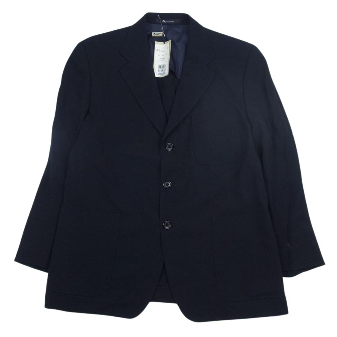 Aquascutum アクアスキュータム 6404409 ウール ジャケット 92AB3 ネイビー系 92/82/160