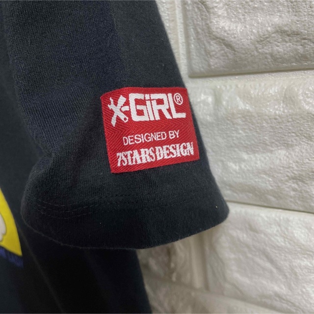 X-girl(エックスガール)のエックスガール　半袖Tシャツ　ミニーマウスプリント　レディース2(M)サイズ レディースのトップス(Tシャツ(半袖/袖なし))の商品写真