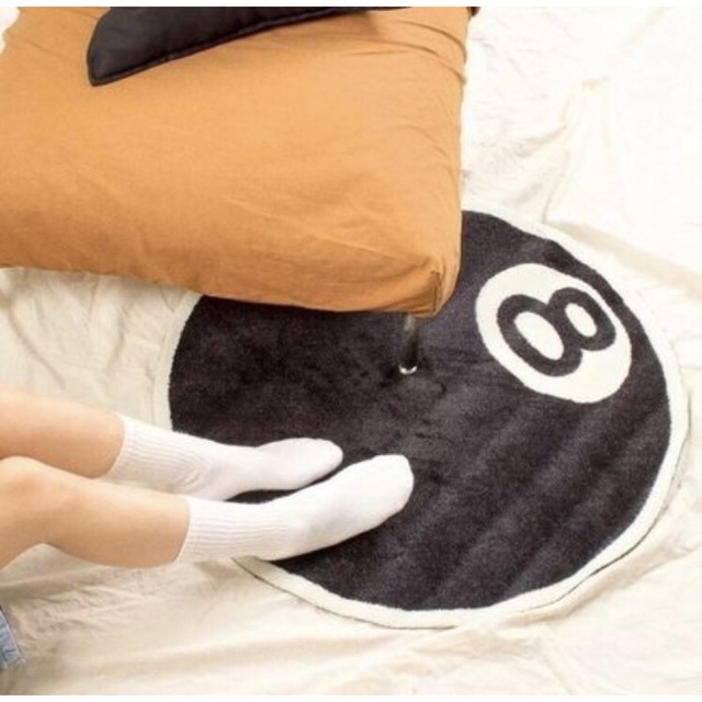 新品未使用☆STUSSY 8-BALL RUG エイトボール MAT ラグ