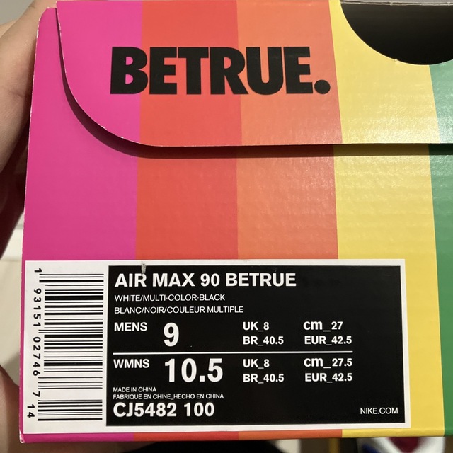 NIKE(ナイキ)のnike airmax90 betrue メンズの靴/シューズ(スニーカー)の商品写真