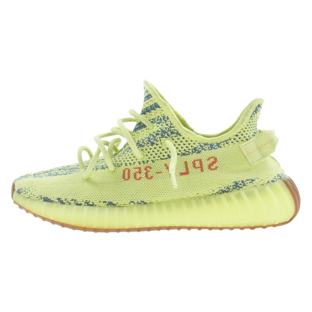 adidas(アディダス)のadidas アディダス スニーカー B37572 YEEZY BOOST 350 V2 Semi Frozen Yellow イージーブースト セミフローズン イエロー スニーカー イエロー系 ライトブルー系 28cm【中古】 メンズの靴/シューズ(スニーカー)の商品写真