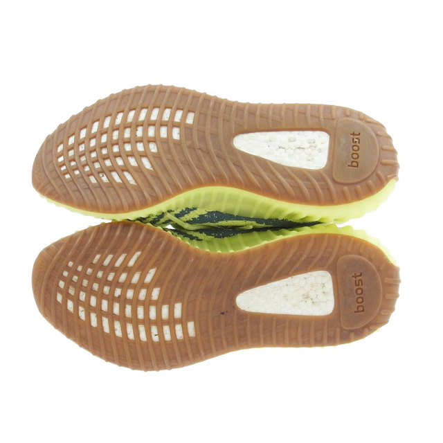 adidas(アディダス)のadidas アディダス スニーカー B37572 YEEZY BOOST 350 V2 Semi Frozen Yellow イージーブースト セミフローズン イエロー スニーカー イエロー系 ライトブルー系 28cm【中古】 メンズの靴/シューズ(スニーカー)の商品写真