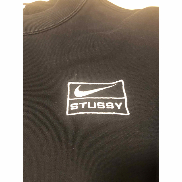 Stussy x Nike Wash Crew Black サイズS