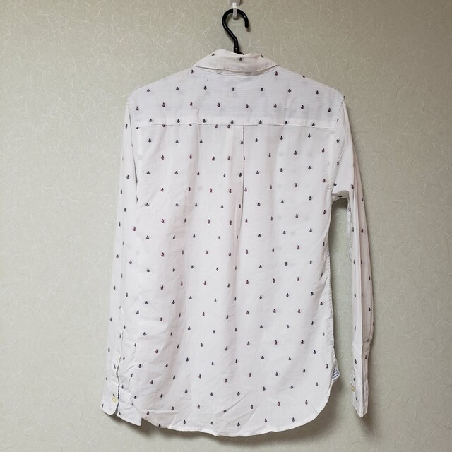 grn(ジーアールエヌ)のgrn ヨット＆イカリ柄ドットシャツ メンズのトップス(シャツ)の商品写真