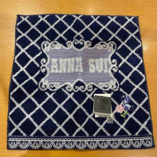 アナスイ(ANNA SUI)のアナスイ最新作タオルハンカチネイビー(ハンカチ)