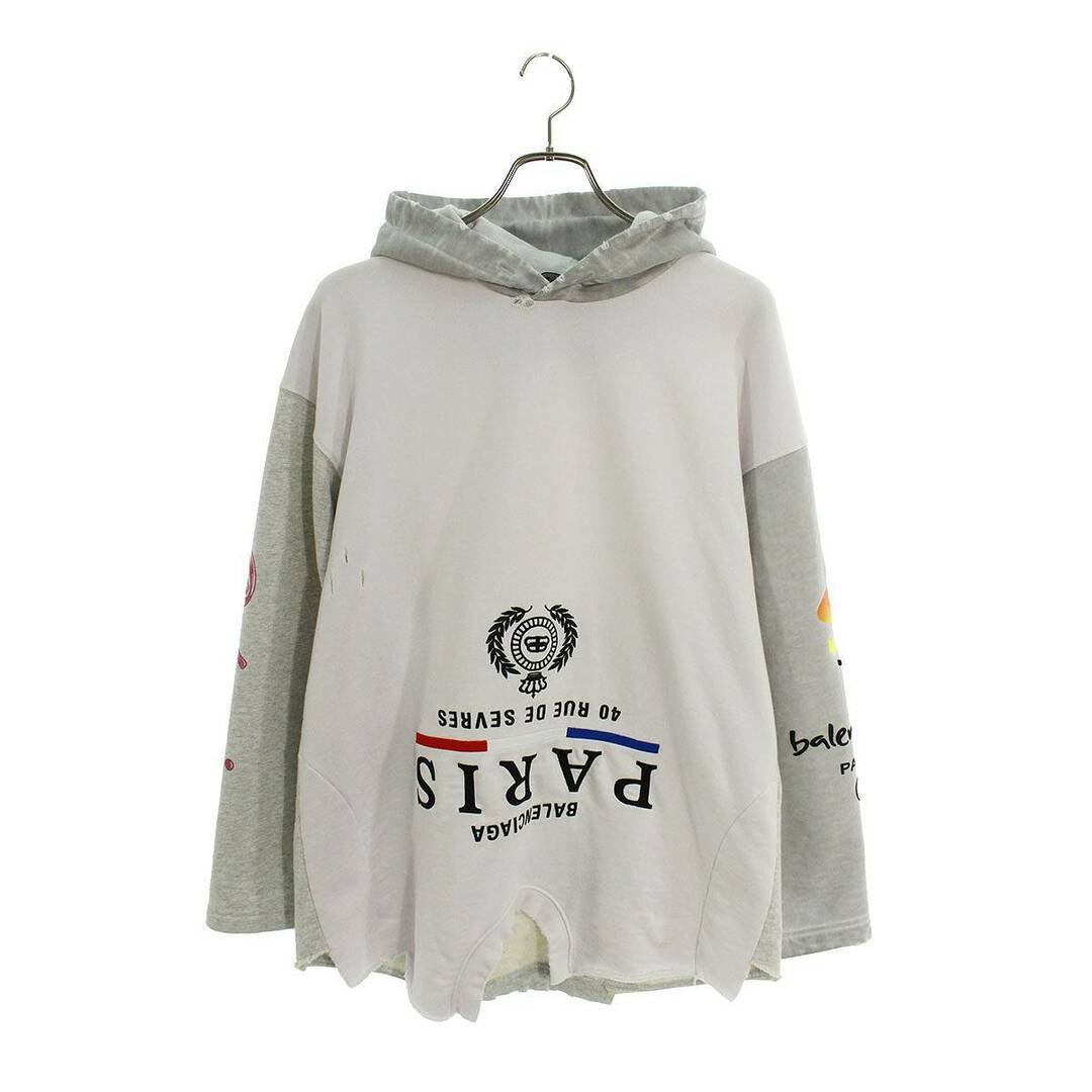 バレンシアガ  22AW  Upside Down Hoodie 698156 TMVD1 スピードハンターアップサイドダウンパーカー  メンズ 1