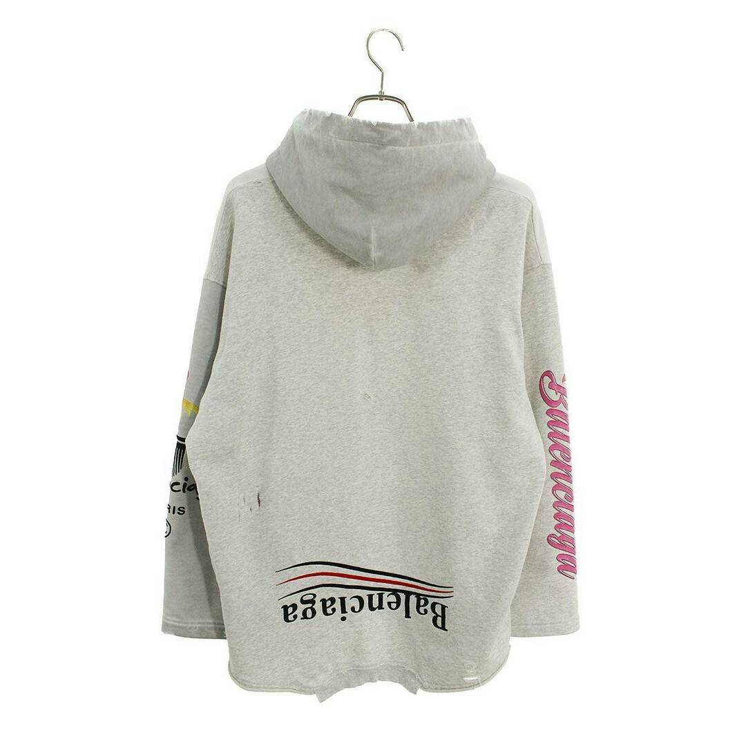 Balenciaga(バレンシアガ)のバレンシアガ  22AW  Upside Down Hoodie 698156 TMVD1 スピードハンターアップサイドダウンパーカー メンズ 1 メンズのトップス(パーカー)の商品写真