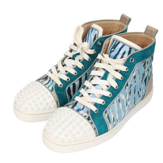 クリスチャンルブタン LOUIS SPIKES ORLATO FLAT CALF スパイク