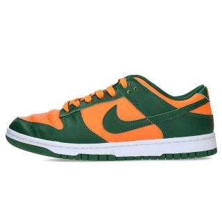 ナイキ(NIKE)のナイキ  DUNK LOW RETRO MIAMI HURRICANES DD1391-300 ダンクローマイアミハリケーンズスニーカー メンズ 27.5cm(スニーカー)