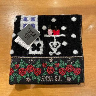 アナスイ(ANNA SUI)のアナスイ新作タオルハンカチコスメブラック(ハンカチ)