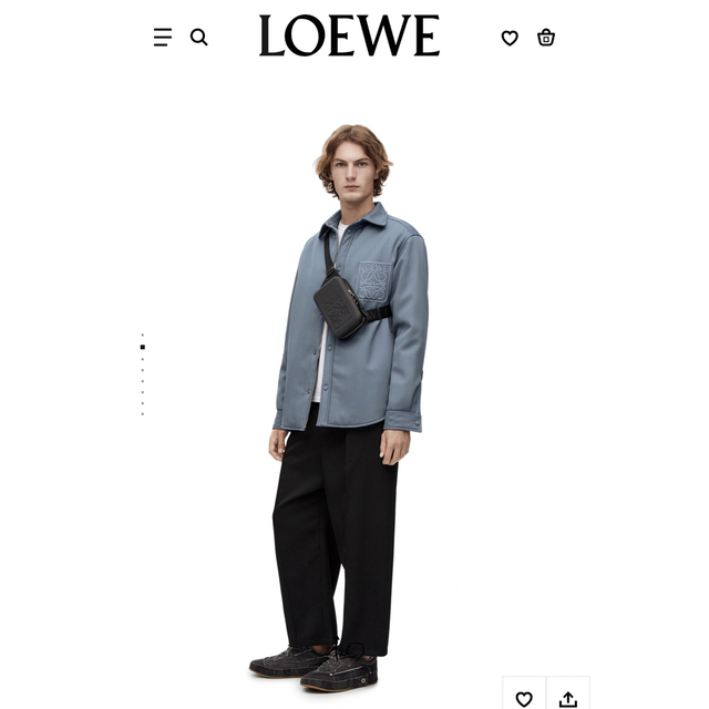 LOEWE(ロエベ)のロエベ　ボディバック　ショルダーバッグ　新品　未使用 メンズのバッグ(ボディーバッグ)の商品写真